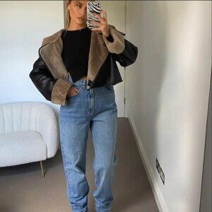 ASOS Design  cropped puffer Jacket